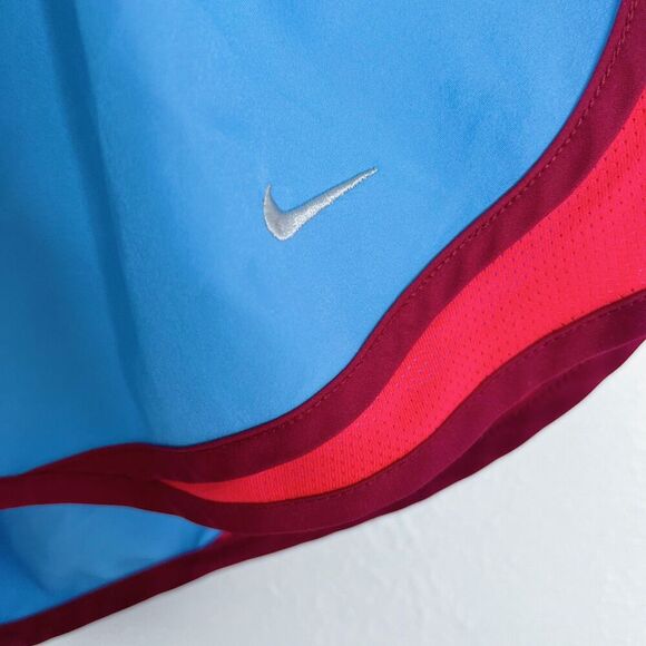 Nike Blue and Pink Running Shorts Athletic Shorts Workout Athleisure - Picture 2 of 2